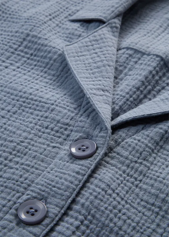 Skjortblus av muslin, bonprix