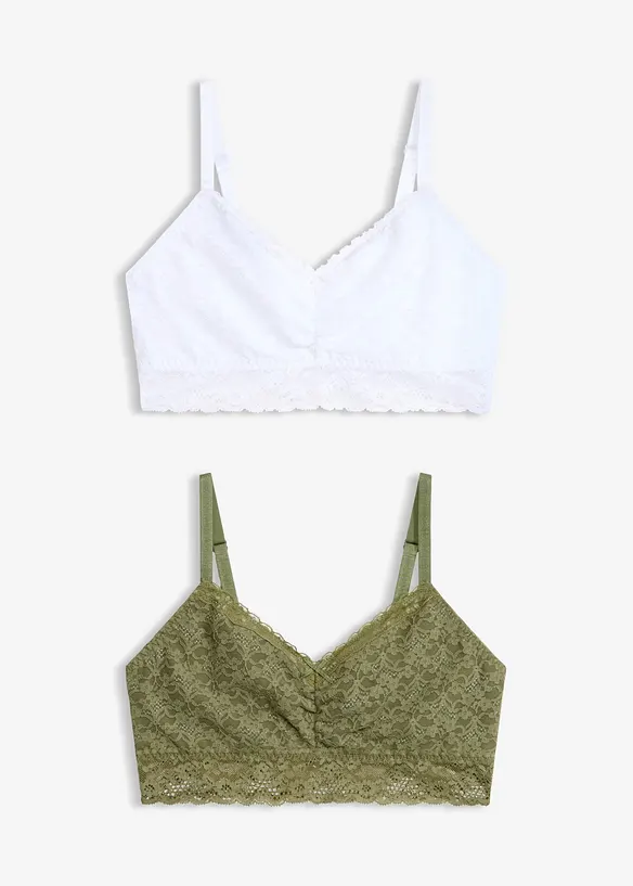 BH-topp (2-pack), bonprix
