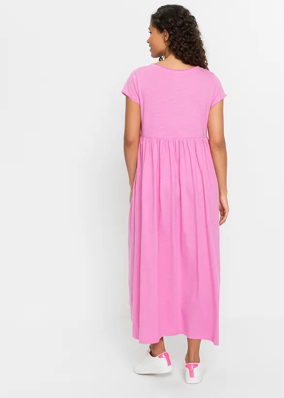 Jerseykl&auml;nning i ekologisk bomull, bonprix