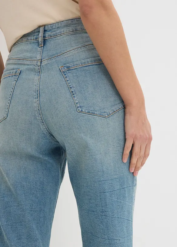 Straight Jeans Mid Waist, bonprix