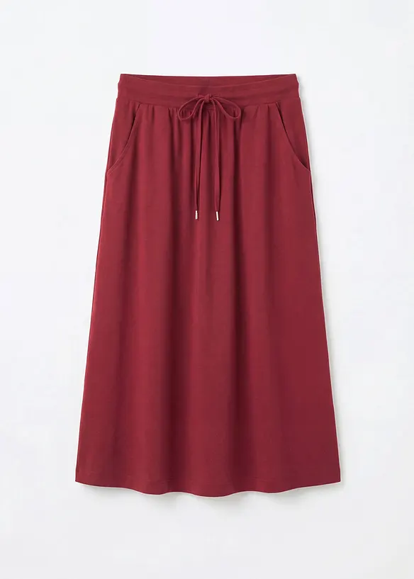Jerseykjol av bomullsmix, bonprix