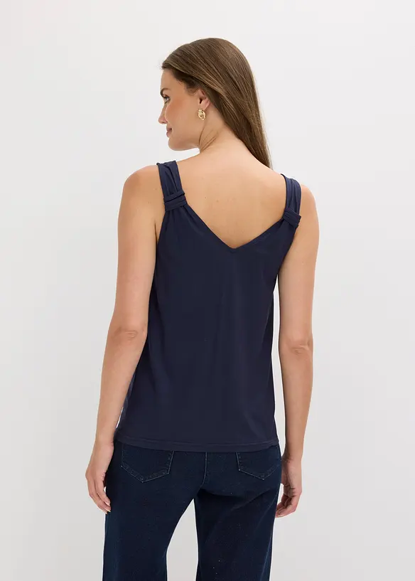 Jerseylinne i viskos, bonprix