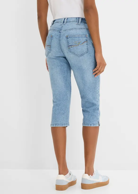 Stretch Straight Jeans Mid Waist, bonprix