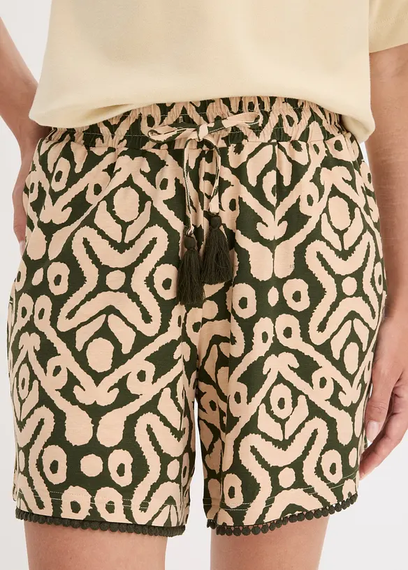 Jerseyshorts av mjuk viskosmix, bonprix