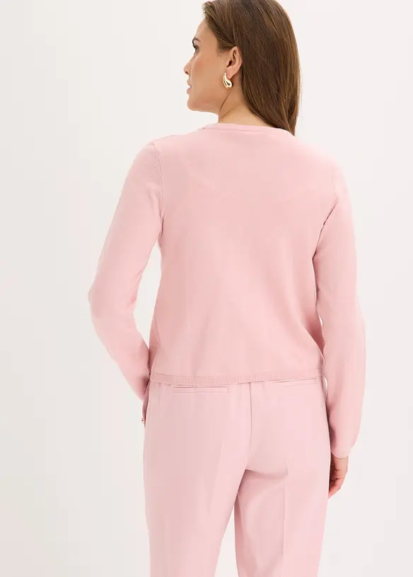 Finstickad cardigan, bonprix