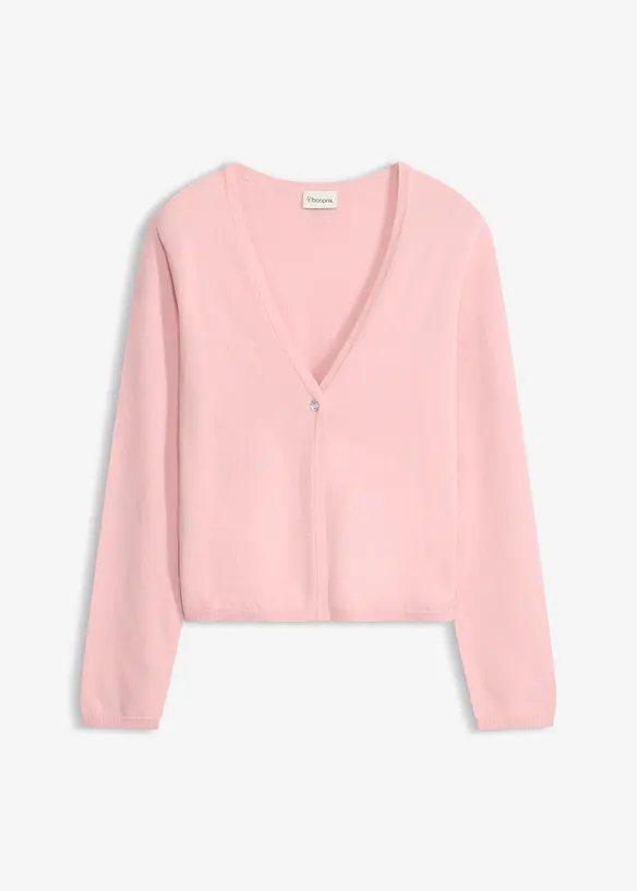 Finstickad cardigan, bonprix