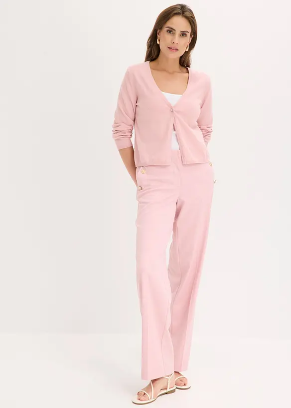 Finstickad cardigan, bonprix