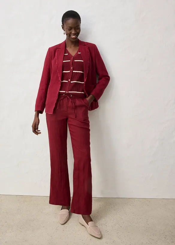 Byxa i rent lin, bonprix