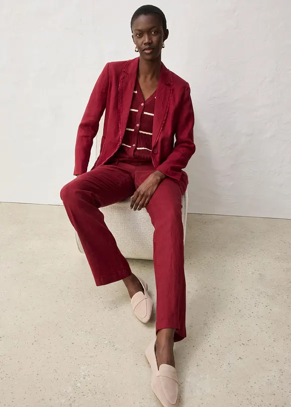 Byxa i rent lin, bonprix