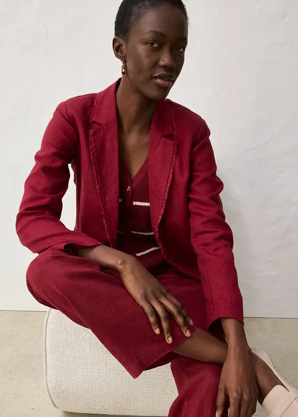 Byxa i rent lin, bonprix