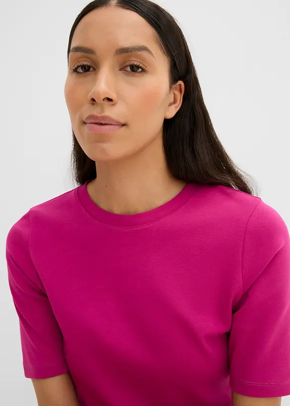 T-shirt av ren ekologisk bomull, bonprix