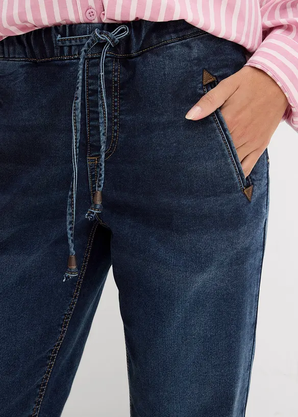 Jeggings med stretch, Mid Waist, bonprix