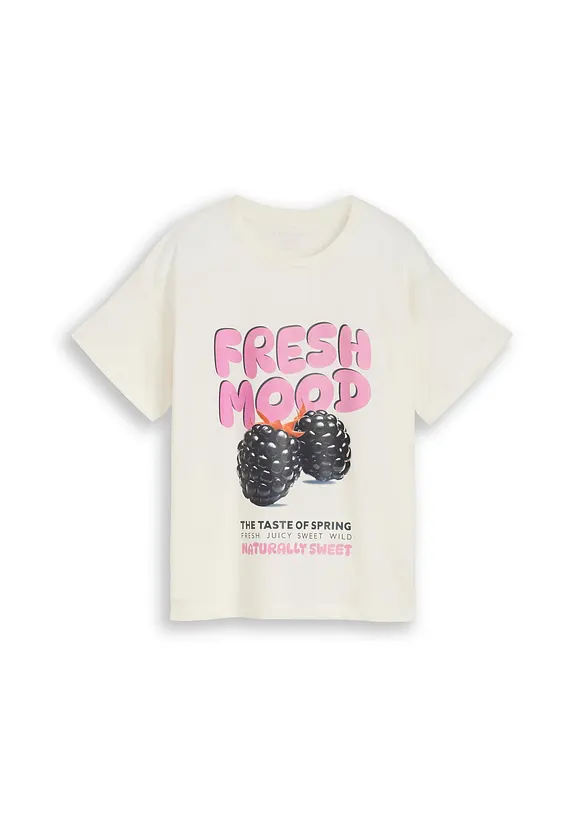 T-shirt i oversizemodell fr&aring;n Tom Tailor, Tom Tailor