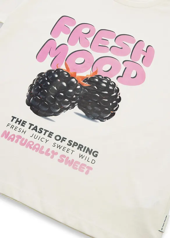 T-shirt i oversizemodell fr&aring;n Tom Tailor, Tom Tailor