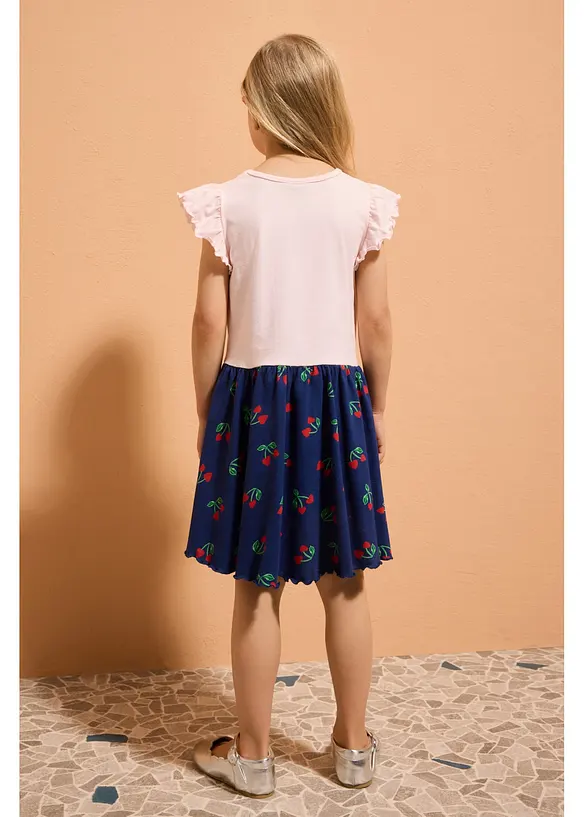 Jerseykl&auml;nning av ekologisk bomull, bonprix