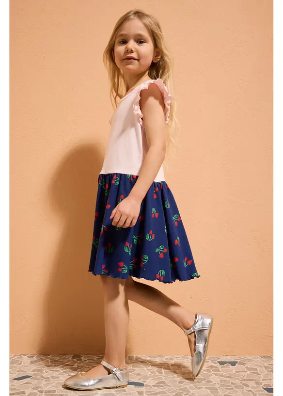 Jerseykl&auml;nning av ekologisk bomull, bonprix