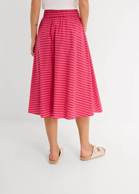 Kjol av bomull, bonprix