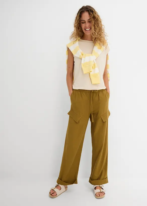 Byxa i utility-stil, bonprix