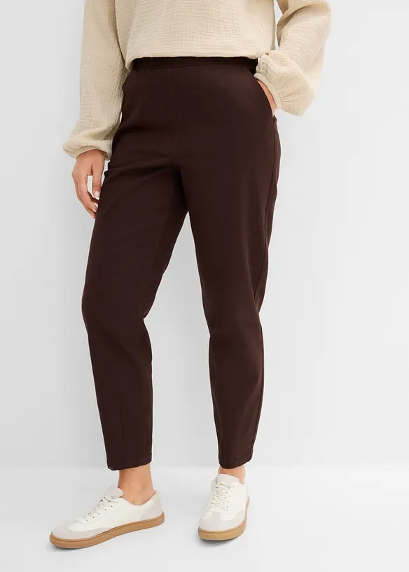 Twillbyxa i ballongmodell av bomull, bonprix