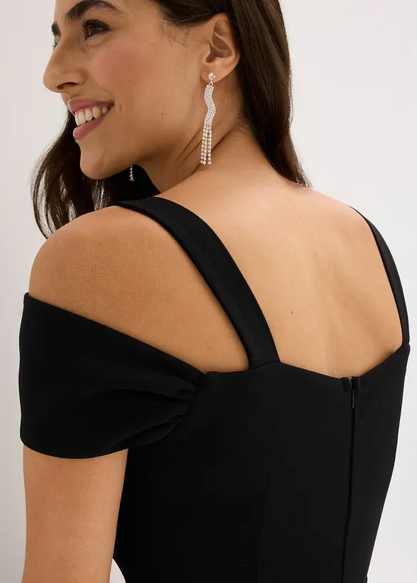 Jumpsuit av kr&auml;pp med struktur, bonprix