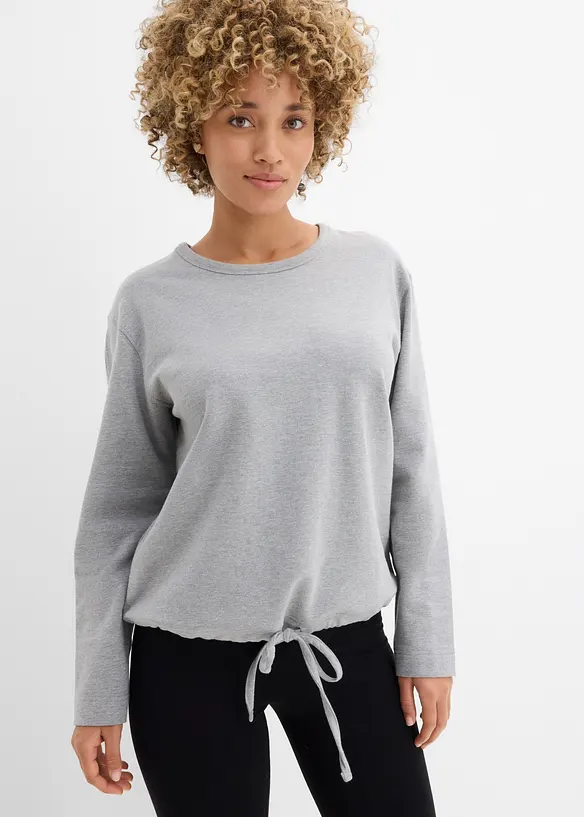 Sweatshirt med ekologisk bomull, bonprix