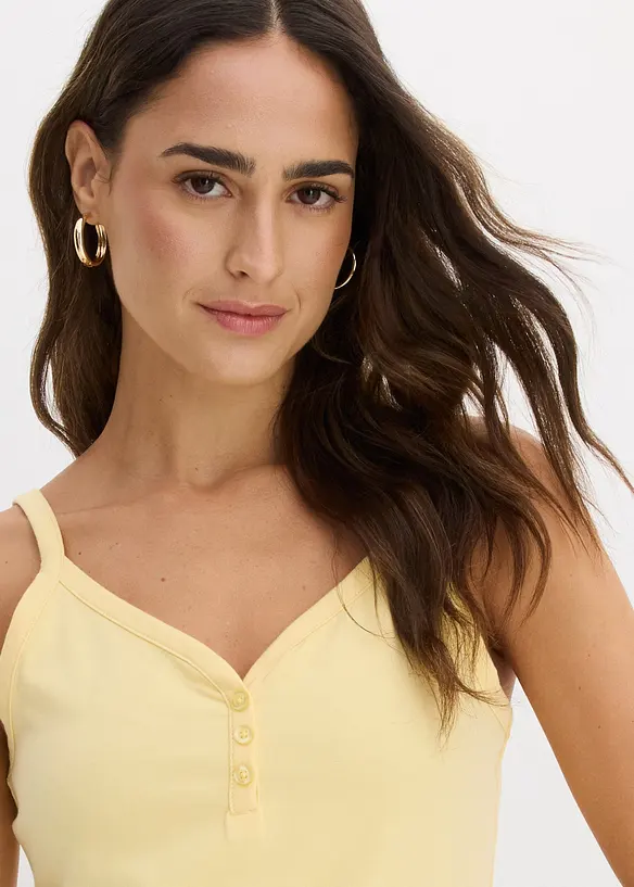 Linne med ekologisk bomull (2-pack), bonprix