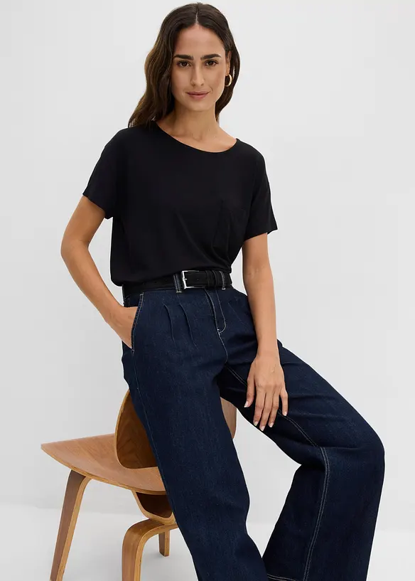 Topp i mjuk viskosmix, bonprix