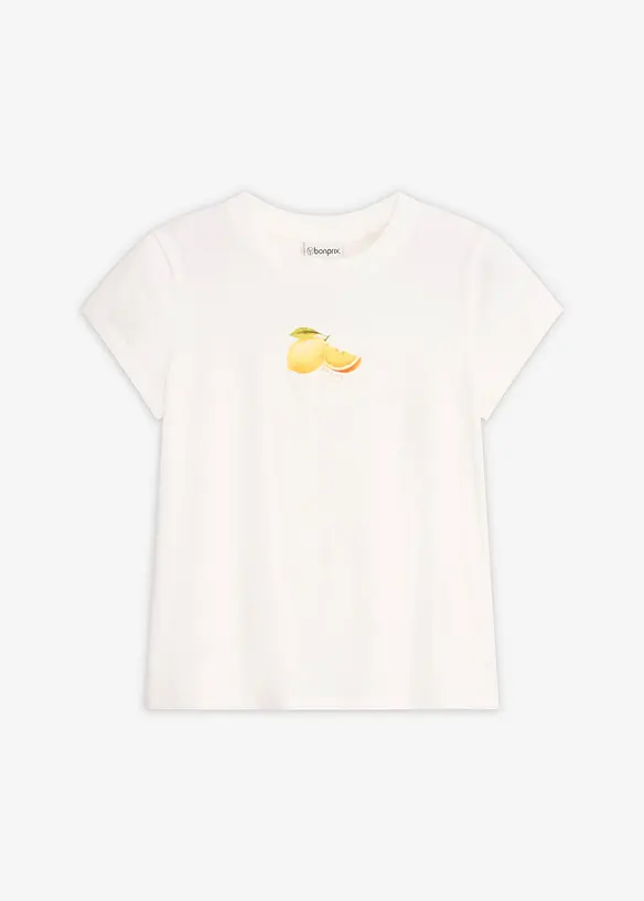 Topp av elastisk bomull, bonprix