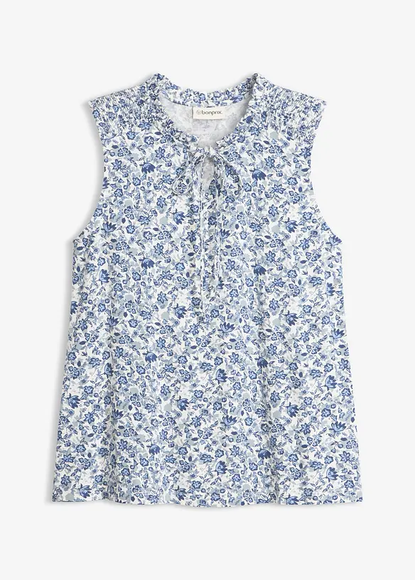 Jerseylinne av viskosmix, bonprix