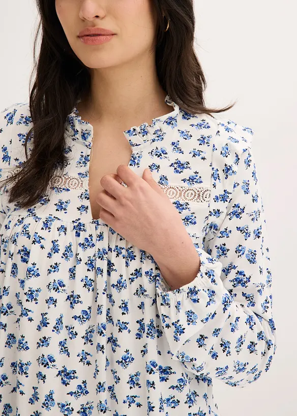 L&aring;ng&auml;rmad topp av viskosmix, bonprix