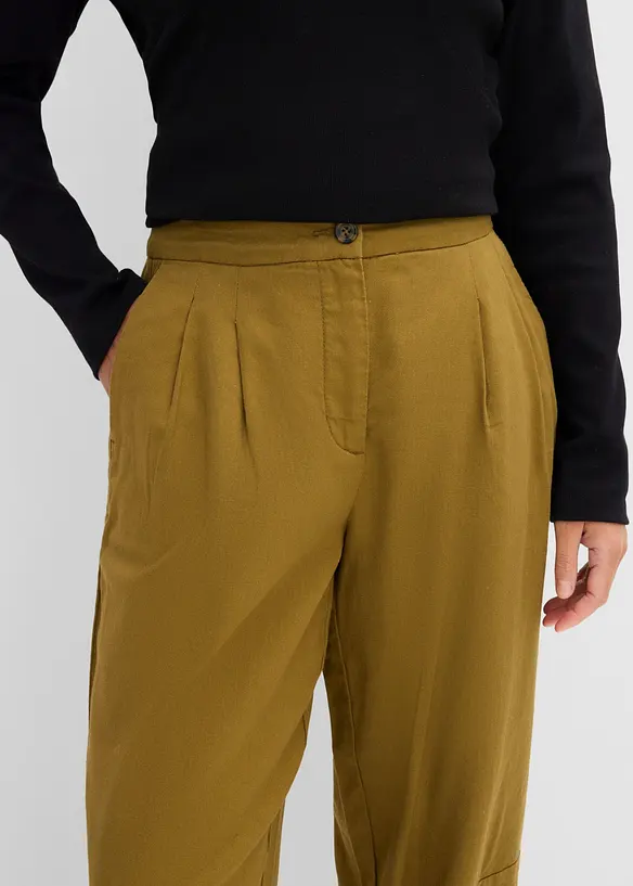 Ballongformad byxa i bomull, bonprix