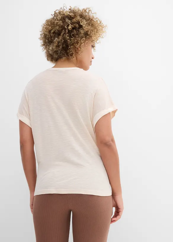 T-shirt av viskos, bonprix
