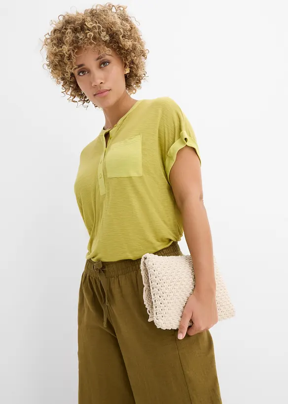 T-shirt av viskos, bonprix