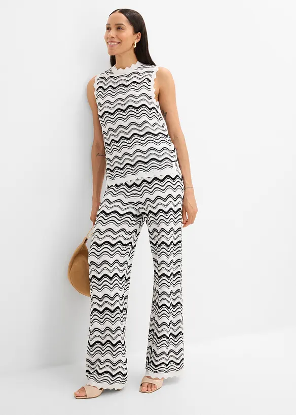 Stickat linne, bonprix