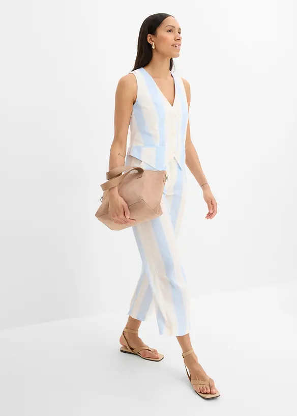 Kostymv&auml;st i linnestil, bonprix