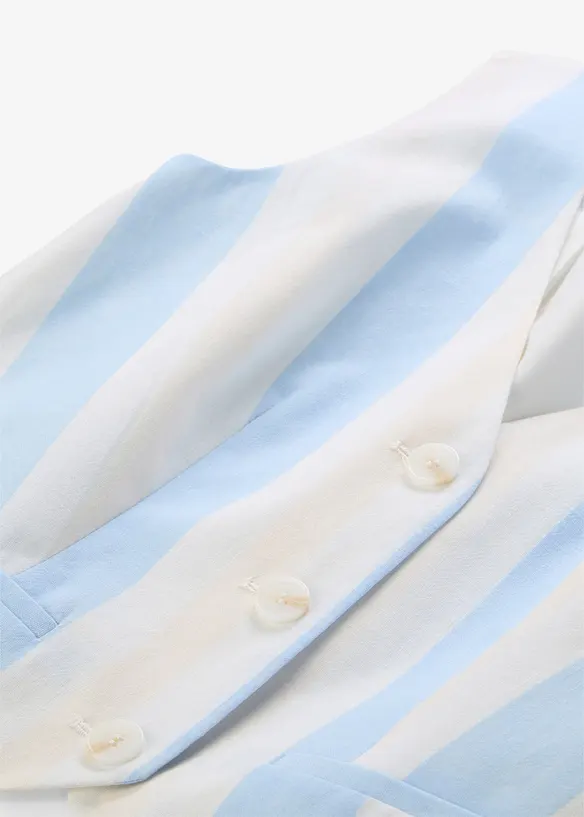 Kostymv&auml;st i linnestil, bonprix