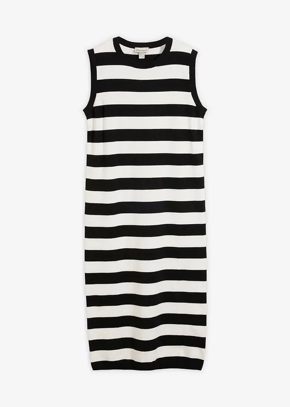 Stickad kl&auml;nning, bonprix