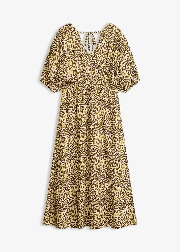 Midikl&auml;nning av viskos med mjukt fall, bonprix