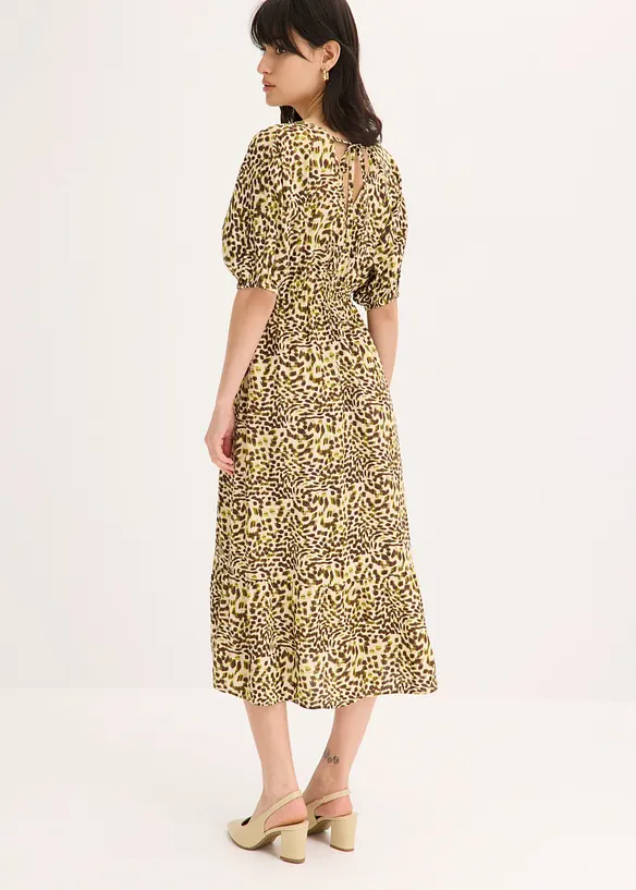 Midikl&auml;nning av viskos med mjukt fall, bonprix