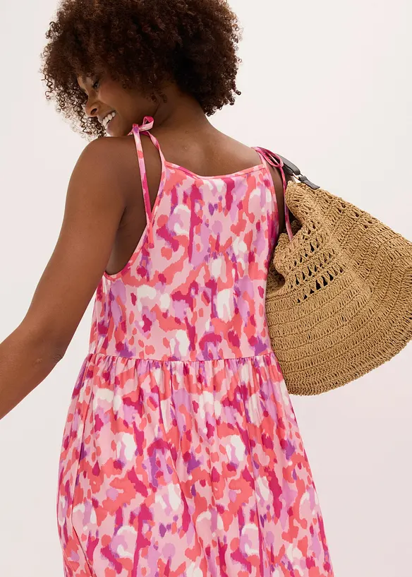 Kl&auml;nning med axelband, bonprix