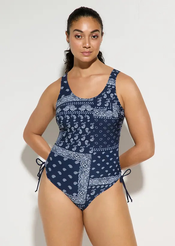 Baddr&auml;kt med rynk i sidan och l&auml;tt formande effekt, bonprix