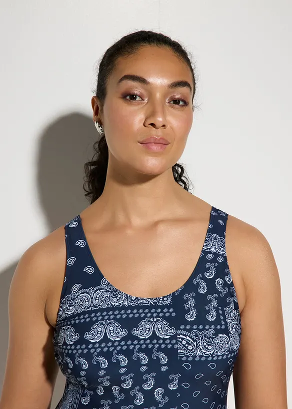 Baddr&auml;kt med rynk i sidan och l&auml;tt formande effekt, bonprix