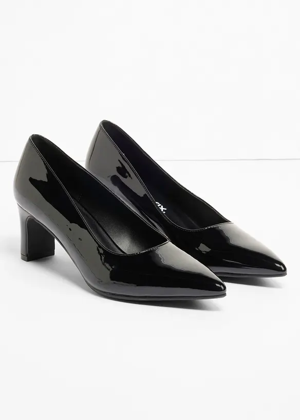 Pumps med lackyta, bonprix