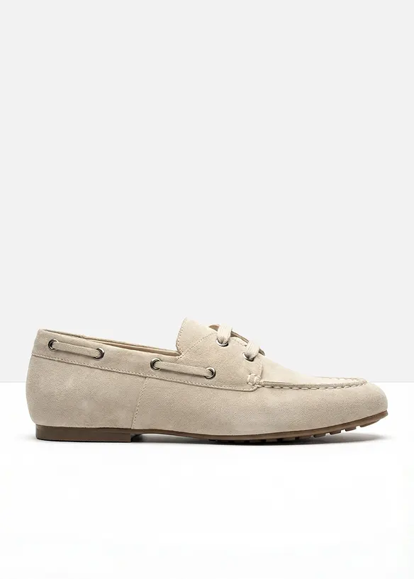 Loafers med sn&ouml;rning, bonprix