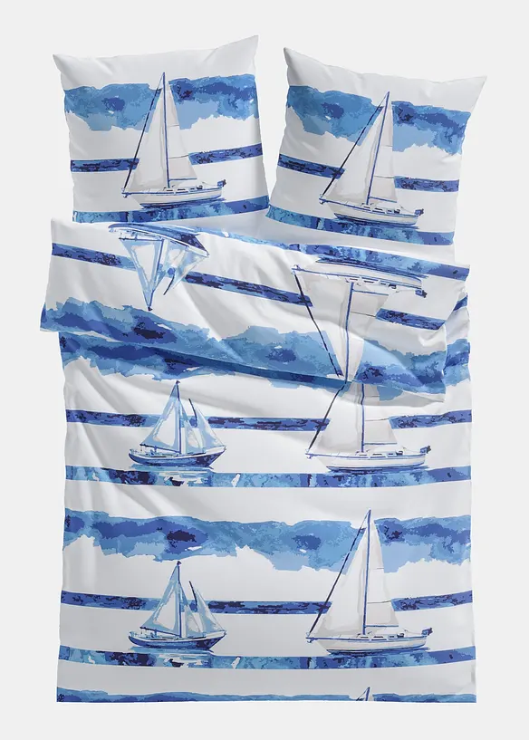 P&aring;slakanset med segelb&aring;tar, bonprix