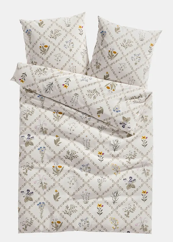 B&auml;ddset av linon, bonprix