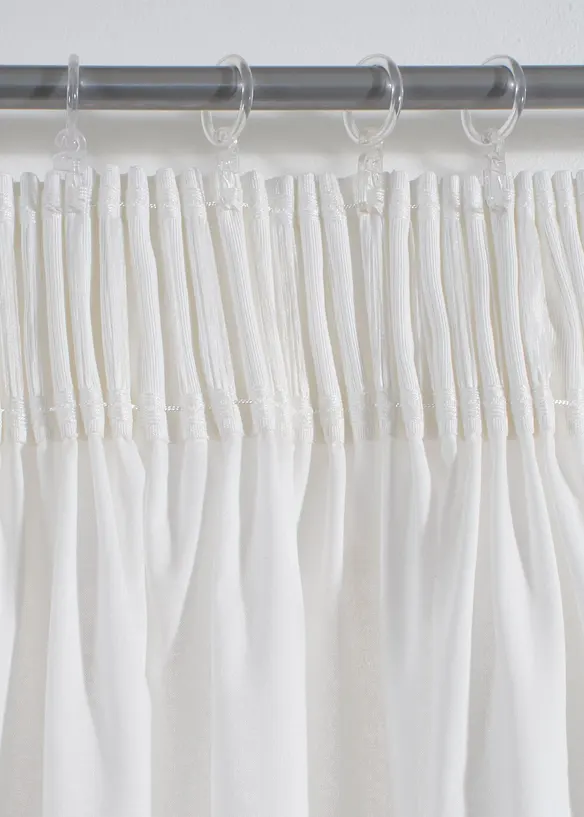 Gardinl&auml;ngd i ekologisk bomull (1-pack), bonprix