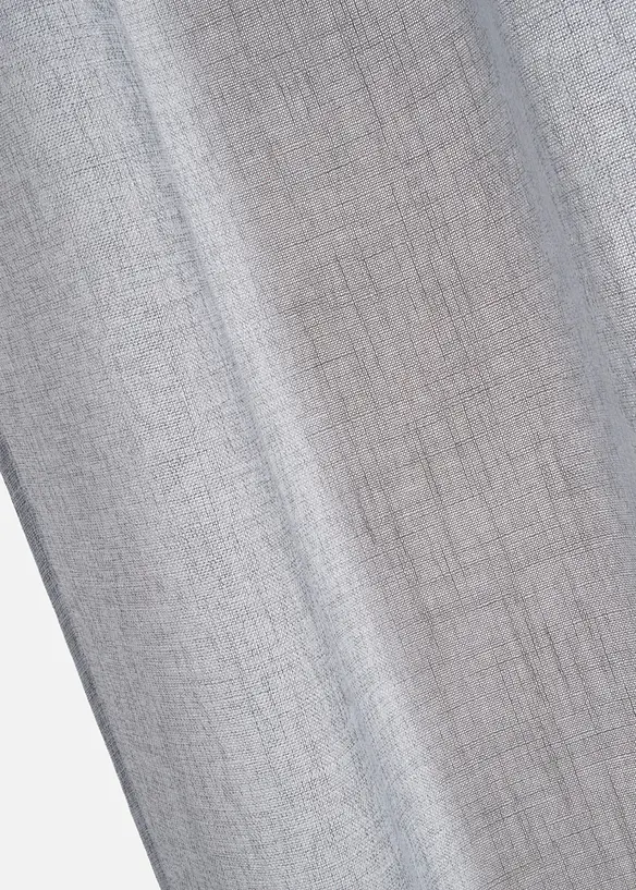 Gardin med linnelook (1-pack), bonprix