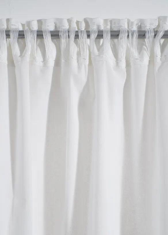 Gardinl&auml;ngd i ekologisk bomull (1-pack), bonprix