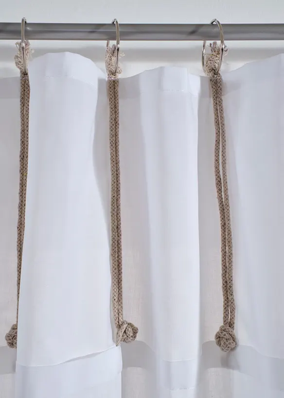 Gardin med ringar (1-pack), bonprix